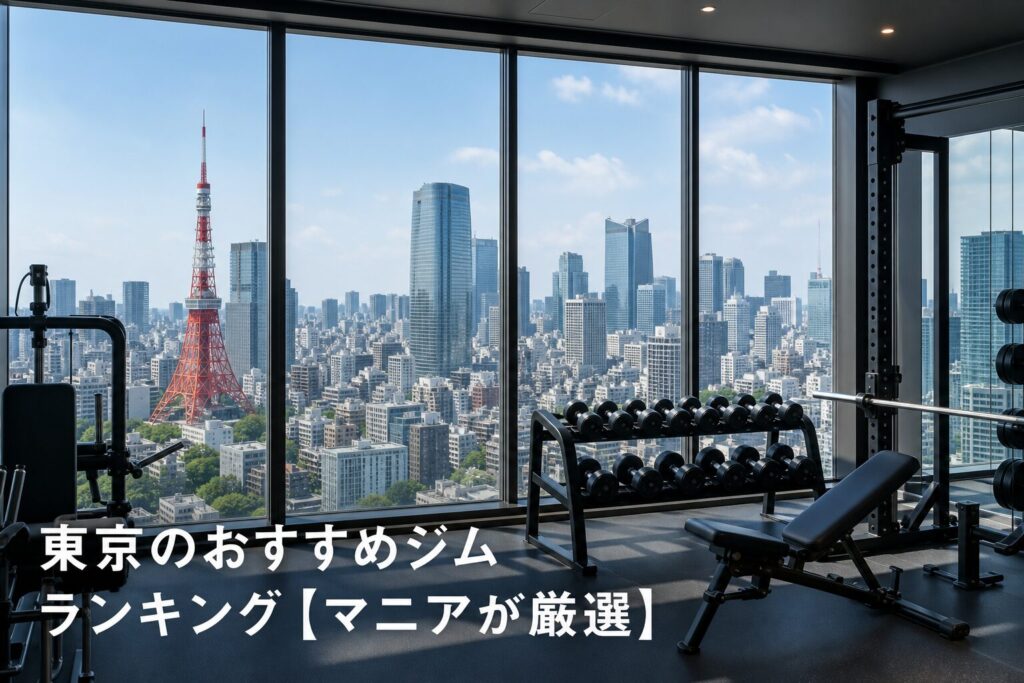 東京のおすすめジムランキング【マニアが厳選】のアイキャッチ画像