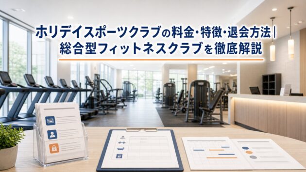 ホリデイスポーツクラブの料金・特徴・退会方法｜総合型フィットネスクラブを徹底解説のアイキャッチ画像