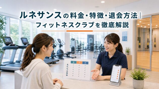 ルネサンスの料金・特徴・退会方法｜フィットネスクラブを徹底解説のアイキャッチ画像